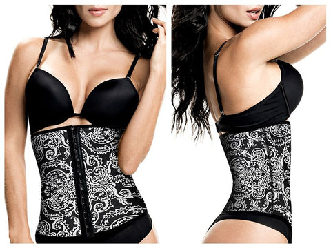 TrueShapers 1062 Latex free Workout Waist Training Cincher Color 07-Print