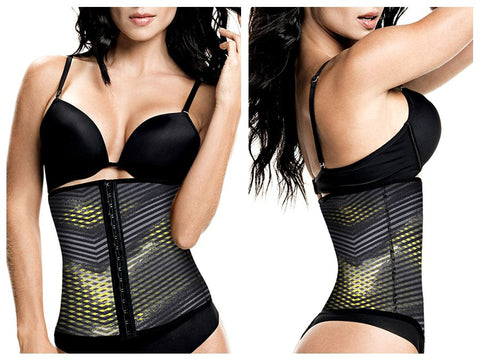 TrueShapers 1032 Latex free Workout Waist Training Cincher Color 01-Print