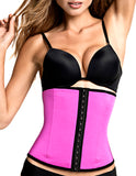 1063 Latex free Workout Waist Training Cincher Color Pink