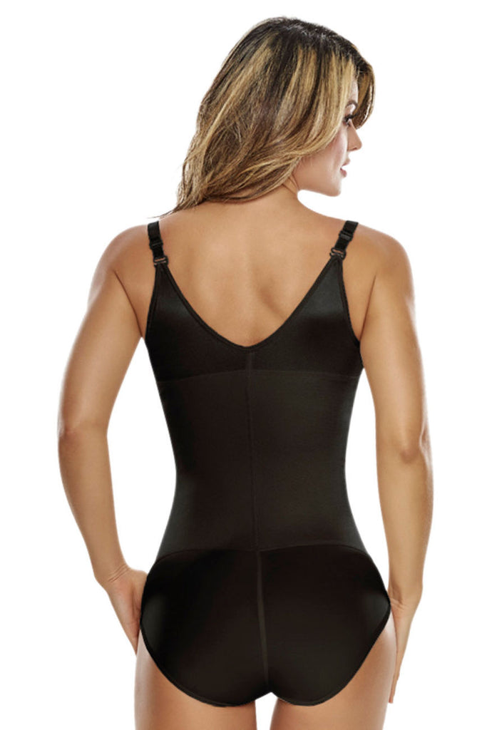TrueShapers 1204 Slimming Braless Body Shaper in Classic Panty Color Black