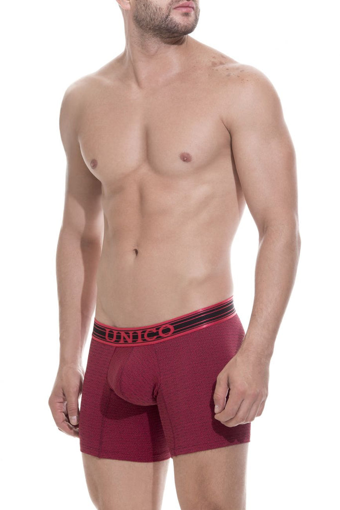 Unico 1803010020487 Boxer Briefs Pacifico Color Red