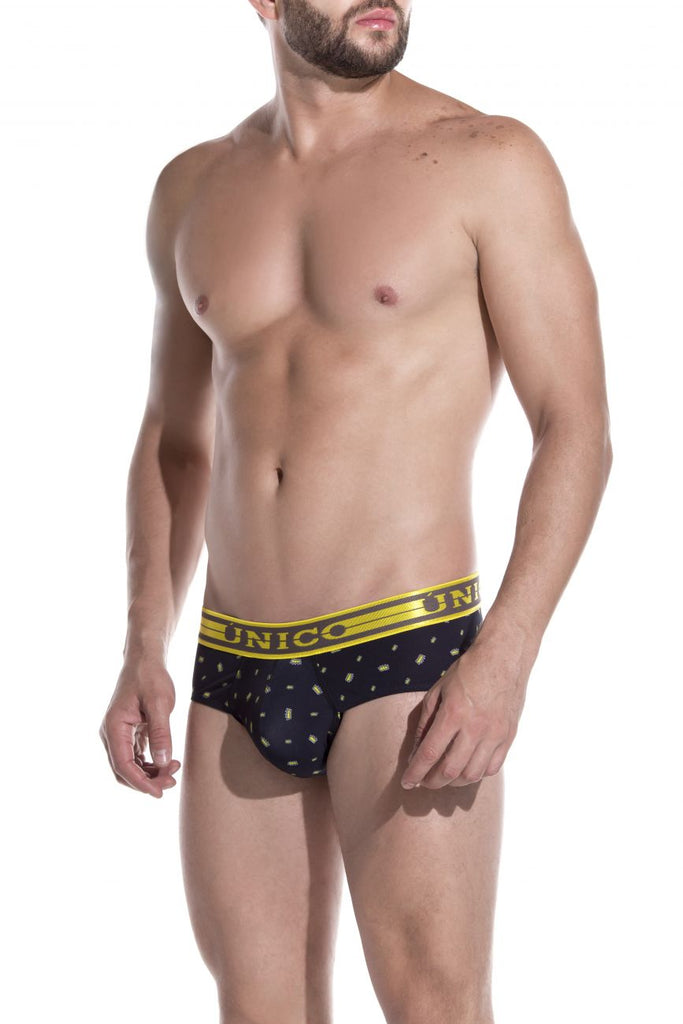 Unico 1902020113299 Briefs Unexpected Color Black