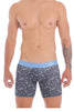 Unico 20070100234 Palm Tree Boxer Briefs Color 90-Blue