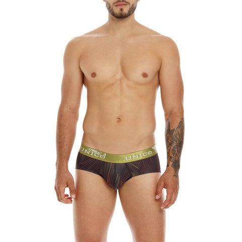 Unico 1802010011194 Boxer Briefs Self Color Gray