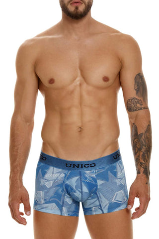 Unico 1802010011194 Boxer Briefs Self Color Gray