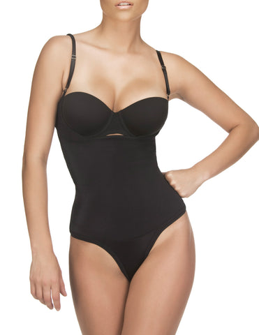 Vedette 936 Ariana High Back Wide Strap Shapewear Color Black