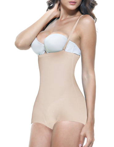 Vedette 210 Nadine Strapless Bodysuit in Bikini Color Nude