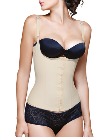 Vedette 909 Liana Sexy Waist Nipper Shapewear w/ Front Closure Color Black