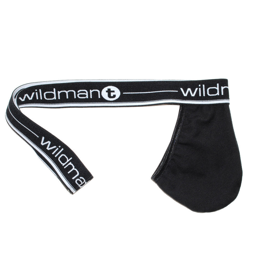 WildmanT Big Boy Pouch Strapless Jock Black