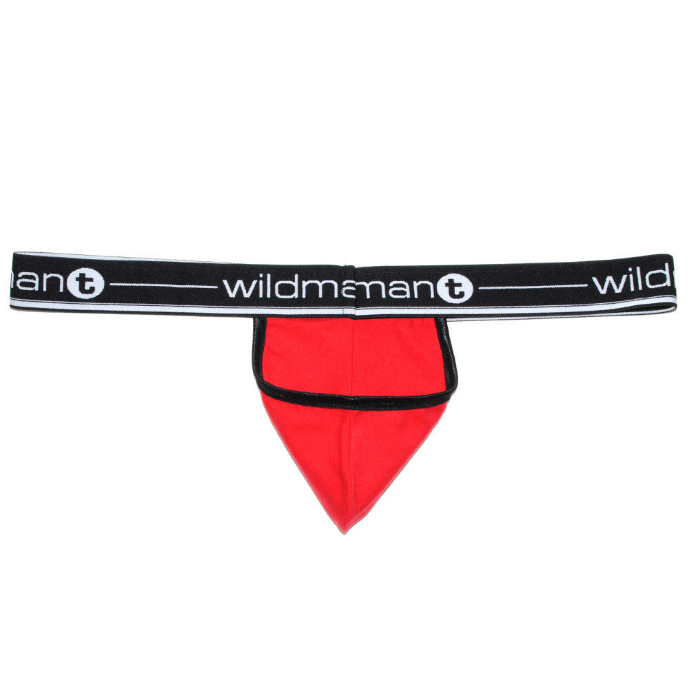 WildmanT Big Boy Pouch Strapless Jock Red