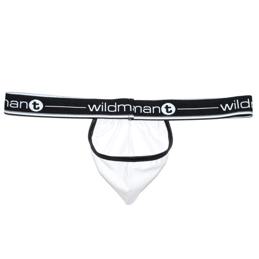 WildmanT Big Boy Pouch Strapless Jock White