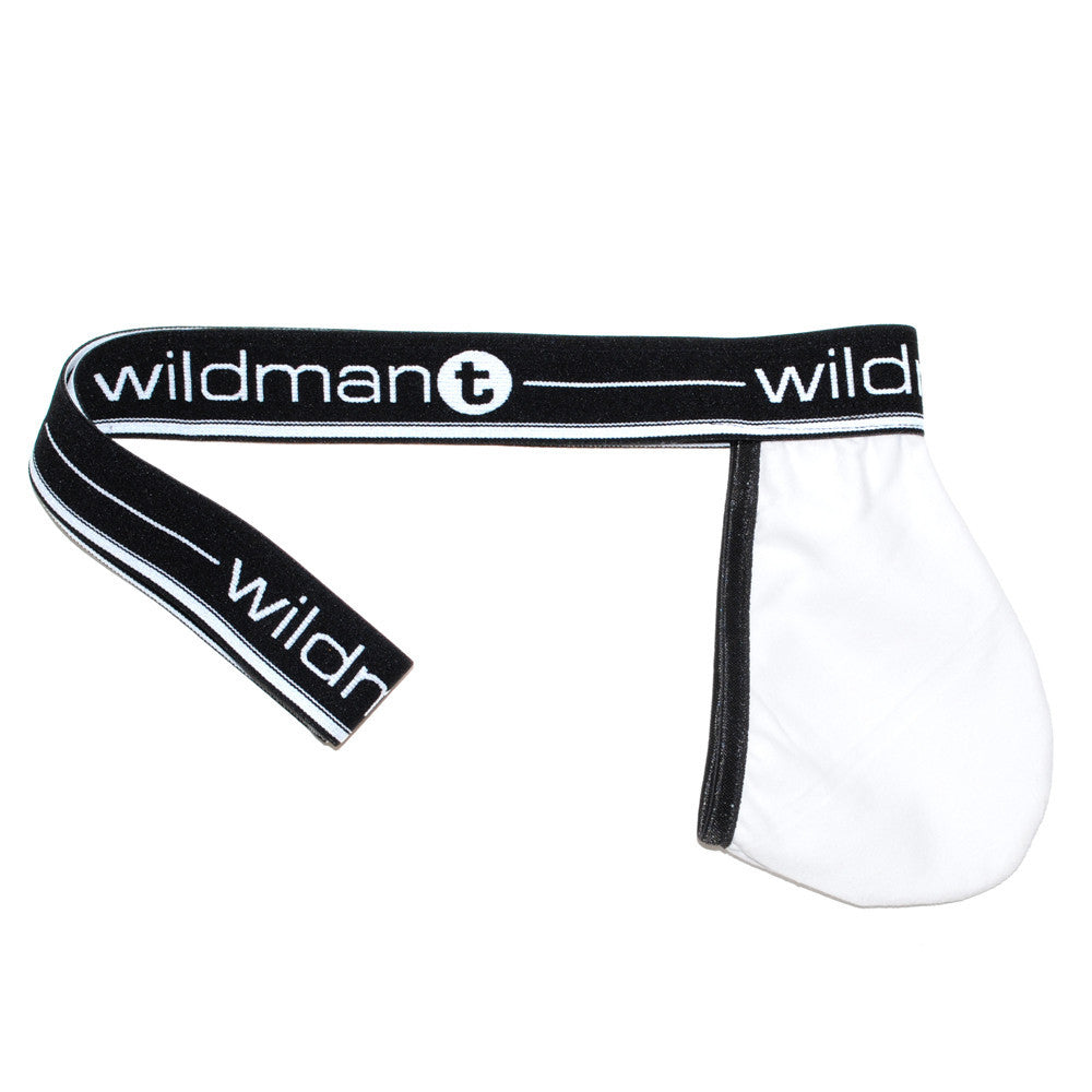 WildmanT Big Boy Pouch Strapless Jock White