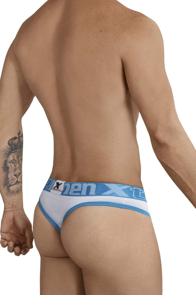 Xtremen 91031-3 3PK Thongs Color Green-White-Blue