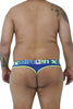 Xtremen 91031X-3 3PK Thongs Color Fuchsia-White-Blue