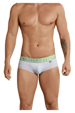 Xtremen 91028 Piping Boxer Briefs Color Green