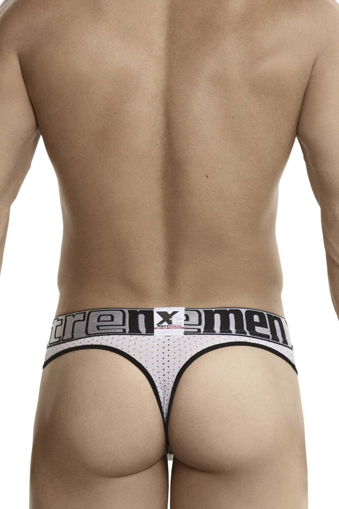 Xtremen 91036-3 3PK Thongs Color White-Gray-Blue