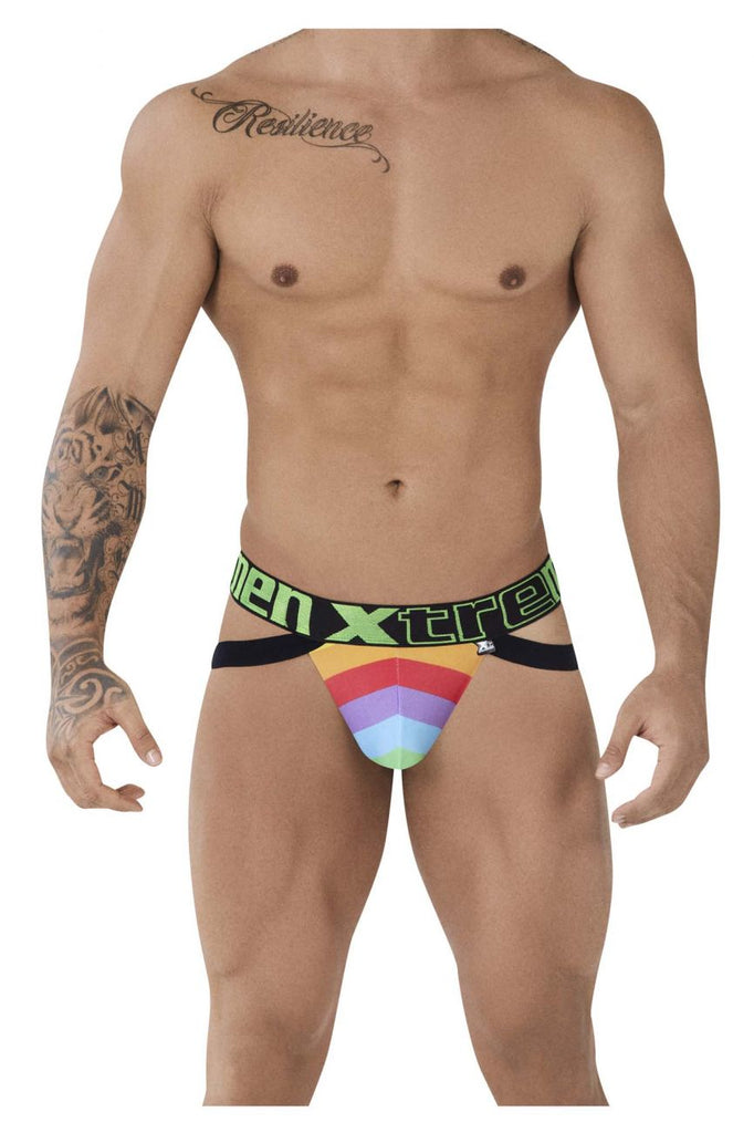 Xtremen 91083 Microfiber Pride Jockstrap Color Green