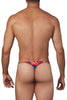 Xtremen 91146 Printed Microfiber Thongs Color Rainbow Prism